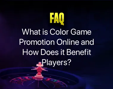 Color Game Promotion Online Color Game Promotion Online