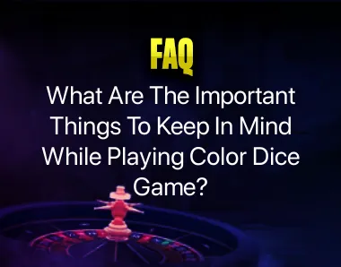 Color Dice Game Color Dice Game
