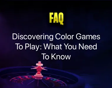 Color Games To Play Color Games To Play