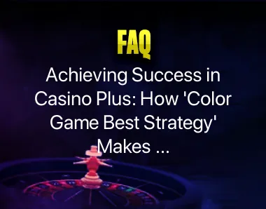 Color Game Best Strategy Color Game Best Strategy