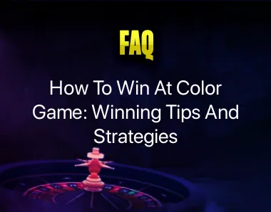 How To Win At Color Game How To Win At Color Game