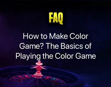how to make color game how to make color game