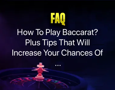 how to play baccarat how to play baccarat