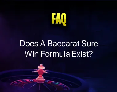 baccarat sure win formula baccarat sure win formula