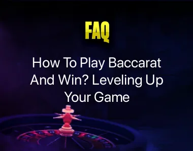 how to play baccarat and win how to play baccarat and win