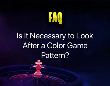 Color Game Pattern Color Game Pattern