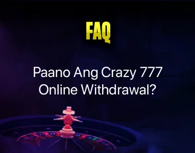 Crazy 777 Online Withdrawal Crazy 777 Online Withdrawal
