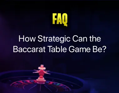 Baccarat Table Game Baccarat Table Game