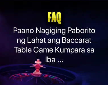 Baccarat Table Game Baccarat Table Game