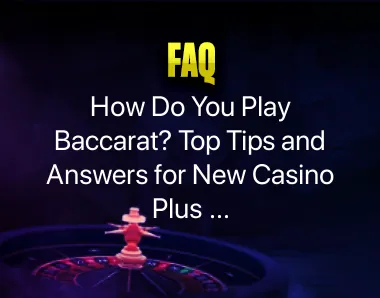 how to play baccarat how to play baccarat