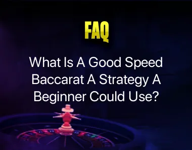 Speed Baccarat A Strategy Speed Baccarat A Strategy