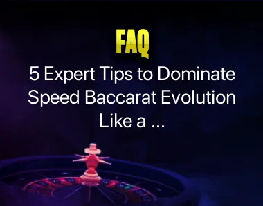 Speed Baccarat Evolution Speed Baccarat Evolution
