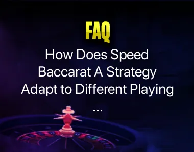 Speed Baccarat A Strategy Speed Baccarat A Strategy