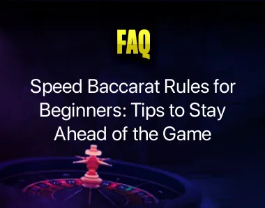 Speed Baccarat Rules Speed Baccarat Rules