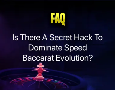 Speed Baccarat Evolution Speed Baccarat Evolution