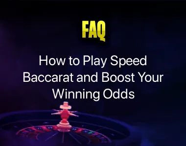 How to Play Speed Baccarat How to Play Speed Baccarat