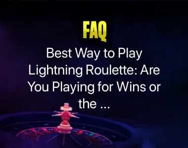 Best Way To Play Lightning Roulette Best Way To Play Lightning Roulette