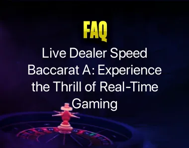 Speed Baccarat A Speed Baccarat A