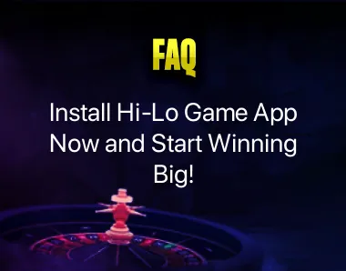 Hi-Lo Game App Hi-Lo Game App