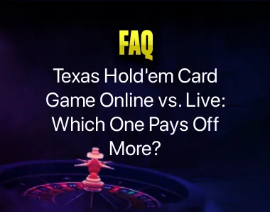 Texas Hold'em Card Game Texas Hold'em Card Game