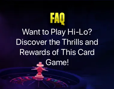 Play Hi-Lo Play Hi-Lo