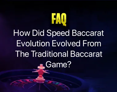 Speed Baccarat Evolution Speed Baccarat Evolution