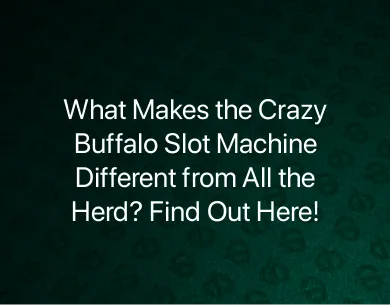 Crazy Buffalo Slot Machine Crazy Buffalo Slot Machine