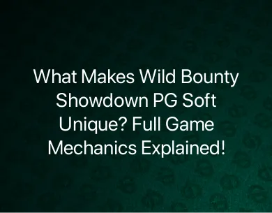 wild bounty showdown pg soft wild bounty showdown pg soft