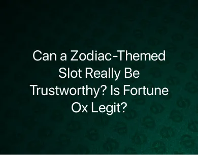 Fortune Ox Legit