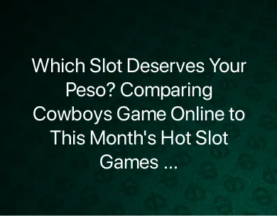 Cowboys Game Online
