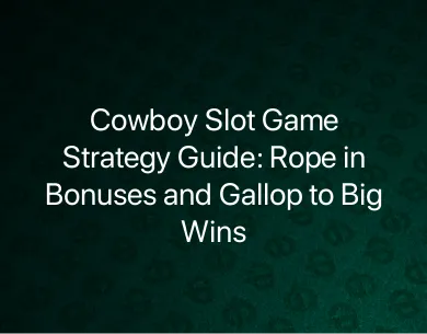 Cowboy Slot Game
