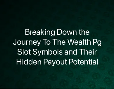 Journey To The Wealth Pg Slot Journey To The Wealth Pg Slot