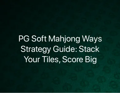 PG Soft Mahjong Ways PG Soft Mahjong Ways