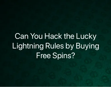 Lucky Lightning Rules Lucky Lightning Rules