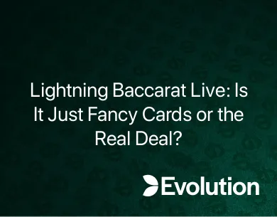 Lightning Baccarat Live