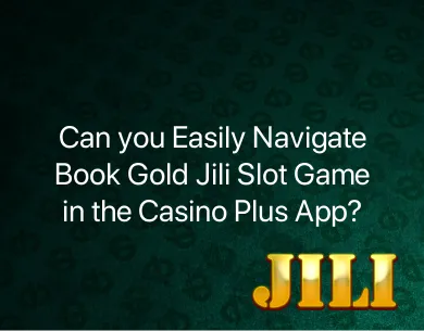 Book Of Gold Jili Slot Game