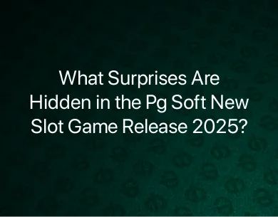 Pg Soft New Slot Game Release 2025