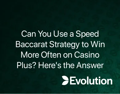 Speed Baccarat Strategy