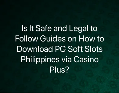 How to Download PG Soft Slots Philippines How to Download PG Soft Slots Philippines