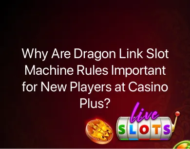 dragon link slot machine rules dragon link slot machine rules