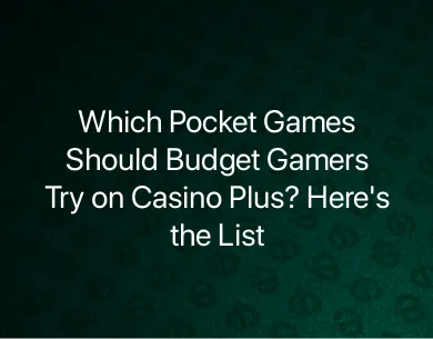 Pocket Games Pocket Games